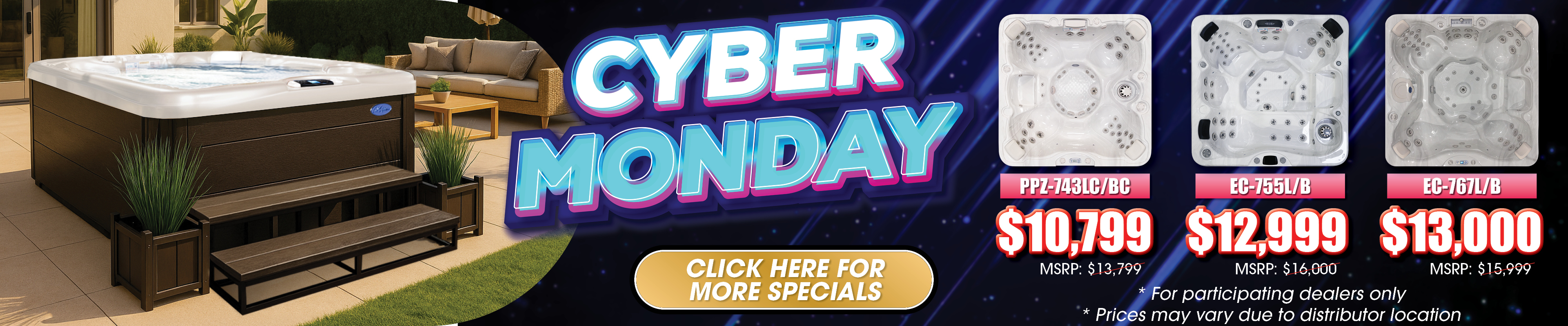 Calspas hot tub being used in a family setting - Hoffman Estates