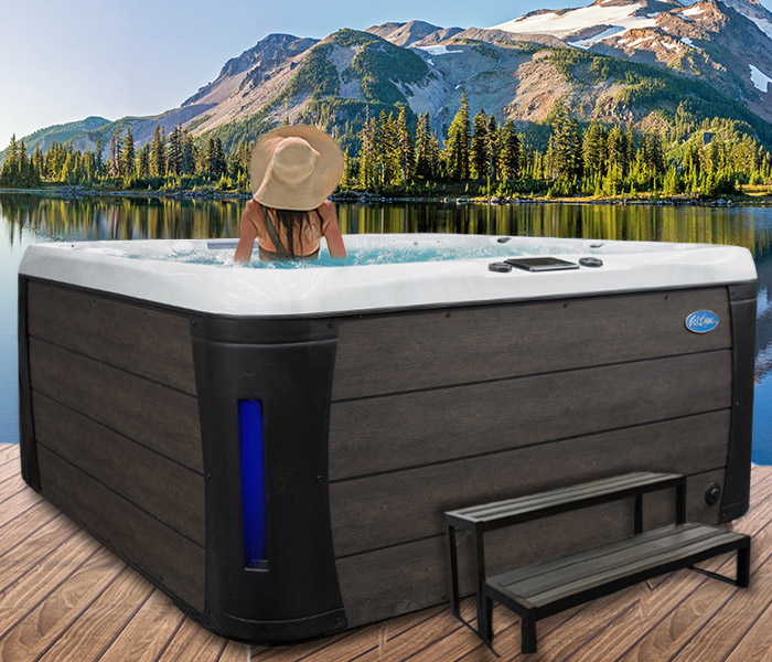 Calspas hot tub being used in a family setting - hot tubs spas for sale Hoffman Estates
